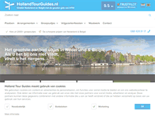 Tablet Screenshot of hollandtourguides.nl